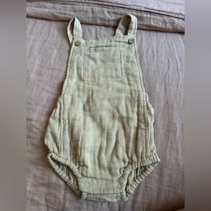 Beige Jamie Kay Romper with Button Straps